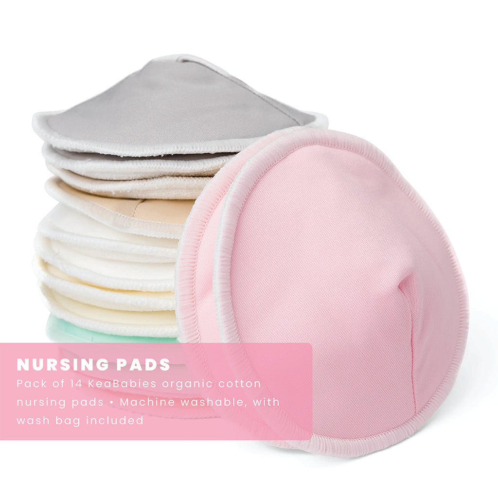 KeaBabies Pack of 14 Nursing Pads
