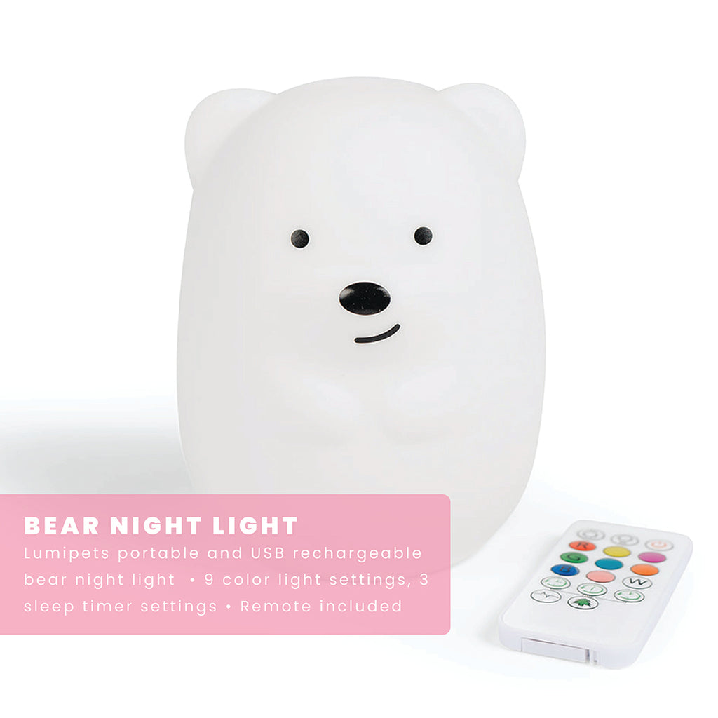 LumiPets Bear Night Light